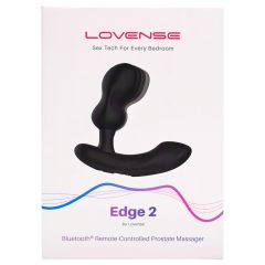 LOVENSE Edge 2 - okos prosztata vibrátor (fekete)