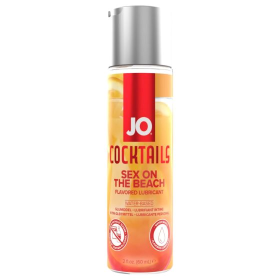 System JO Cocktails - vízbázisú síkosító - Sex on the Beach (60ml)