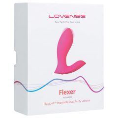 LOVENSE Flexer Panty - akkus 2in1 vibrátor (pink)